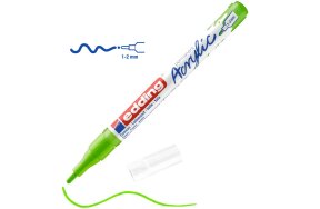 ΜΑΡΚΑΔΟΡΟΣ ΑΚΡΥΛΙΚΟΣ EDDING 5300 YELLOW GREEN